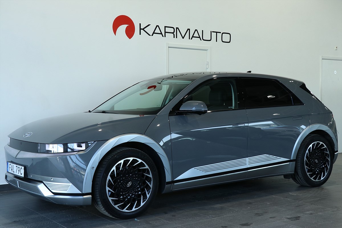 Hyundai Ioniq 5 Advanced 72.6 kWh 218hk Solcellstak 20" Fälg 360* HUD Bose