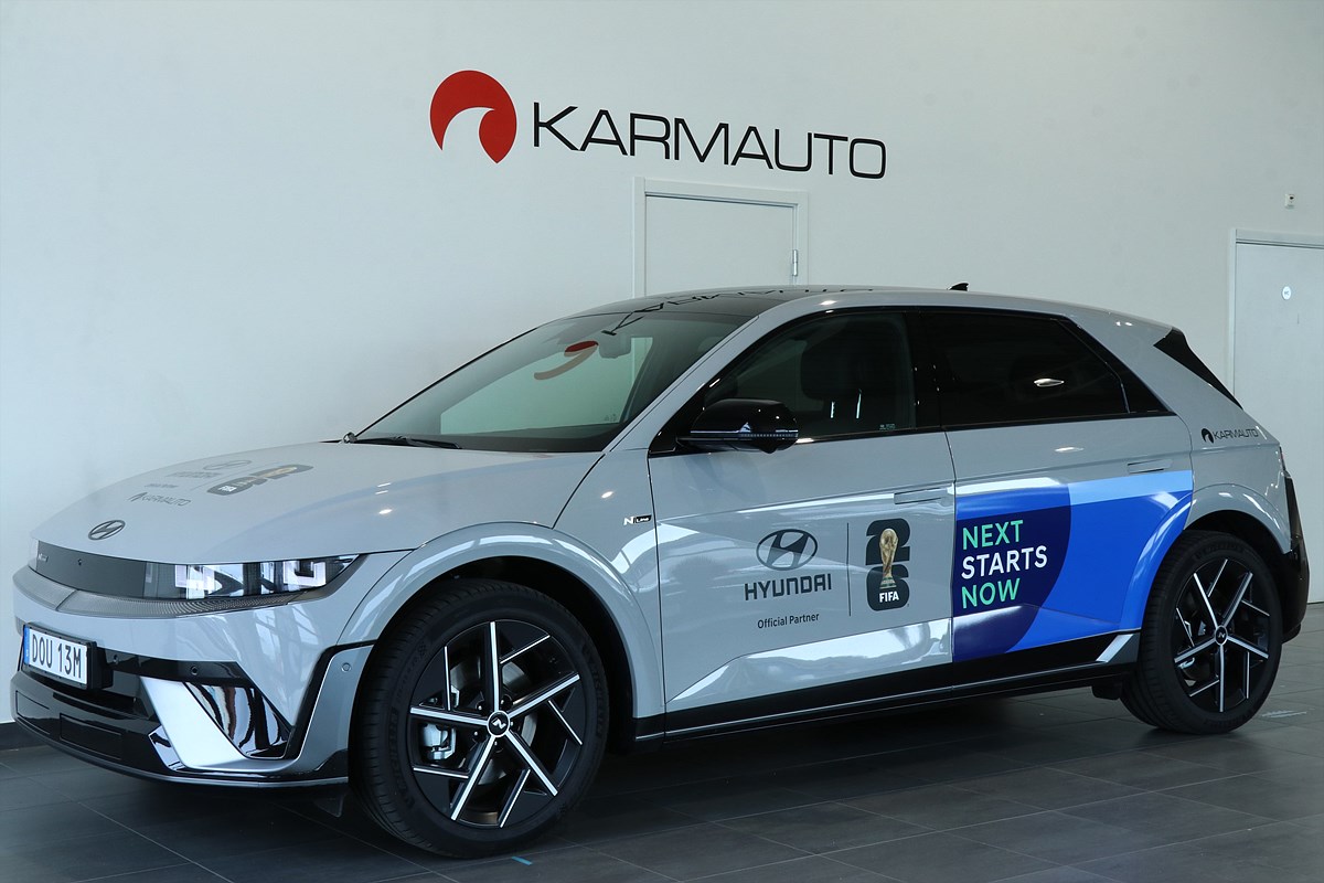 Hyundai Ioniq 5 N Line 84 kWh AWD 325hk VM bilen 360* Navi Pano CarPlay