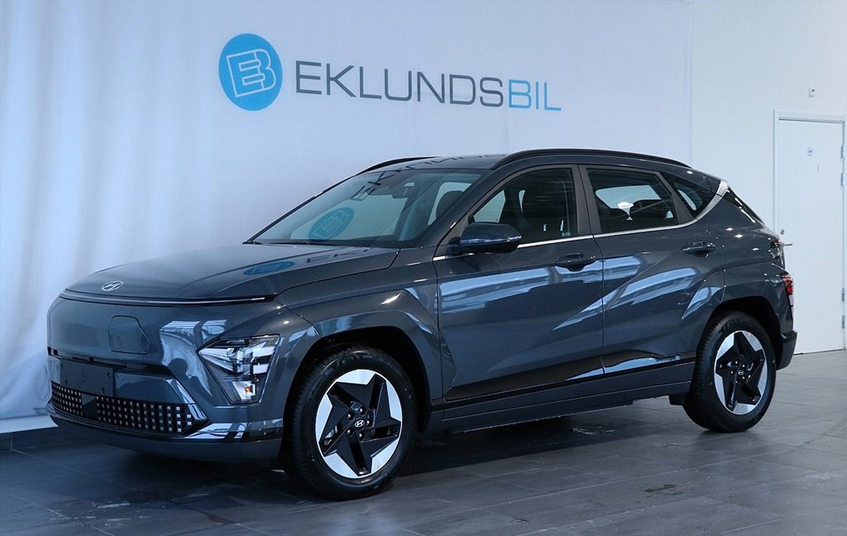 Hyundai Kona EV Essential 48.4 kWh Kampanj! Vinterhjul ingår