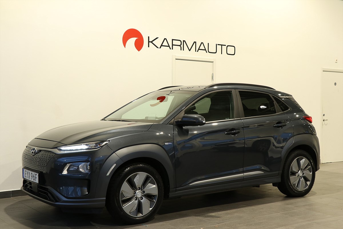 Hyundai Kona Electric 64 kWh 204Hk Premium HUD Kamera
