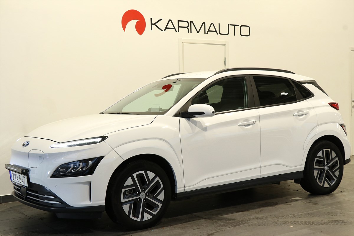 Hyundai Kona Electric 64 kWh Long Range 204hk HUD Kamera LED Ramp