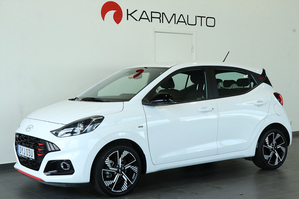 Hyundai i10 1.0 T-GDI 90Hk N-Line B-kamera Nav
