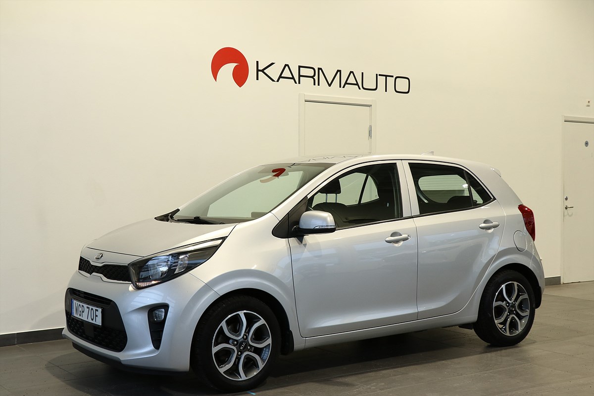 Kia Picanto 1.0 MPI Manuell 67hk Kamera Carplay P-sensorer
