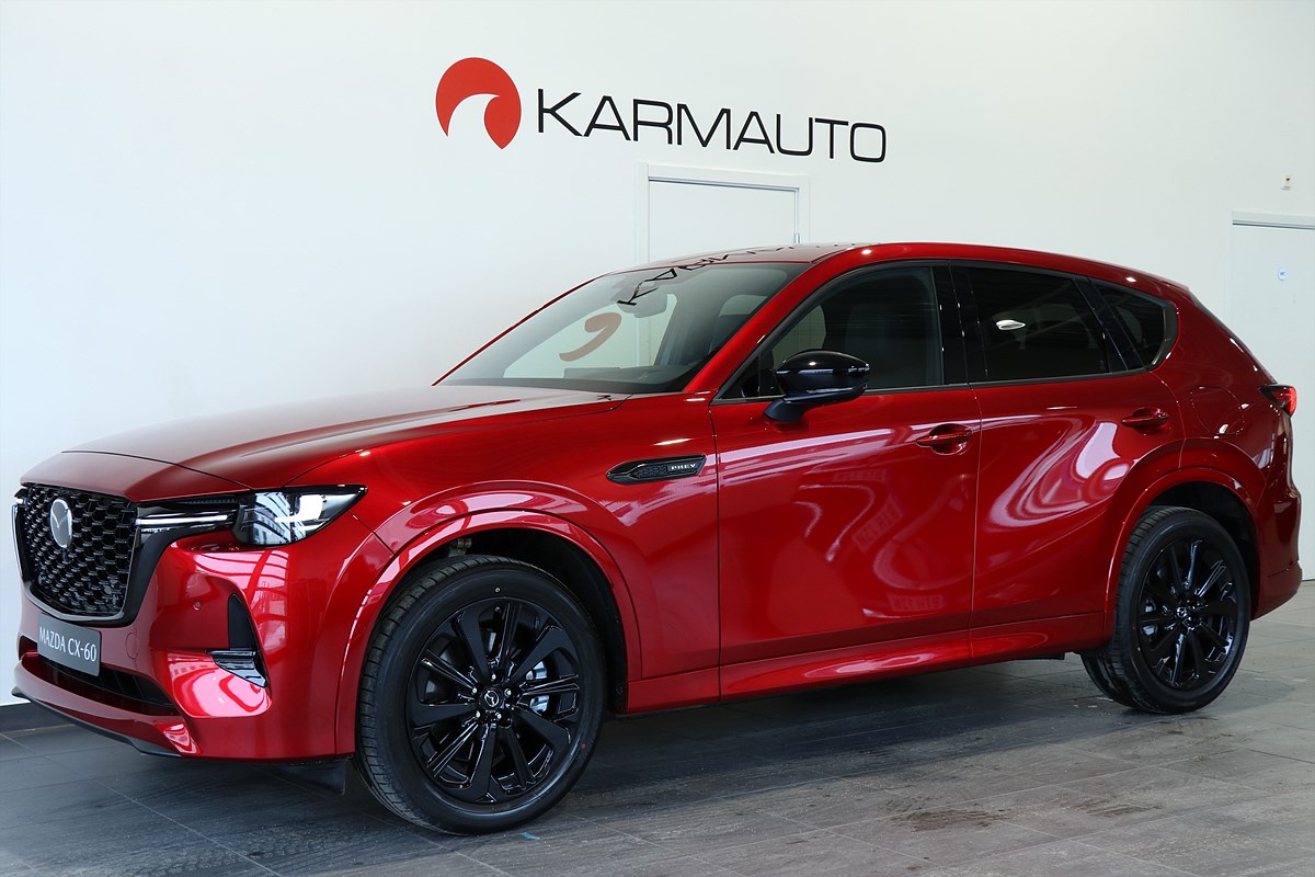 Mazda CX-60 PHEV 2,5 327hk HomuraPlus 360* kam HUD BOSE PANO