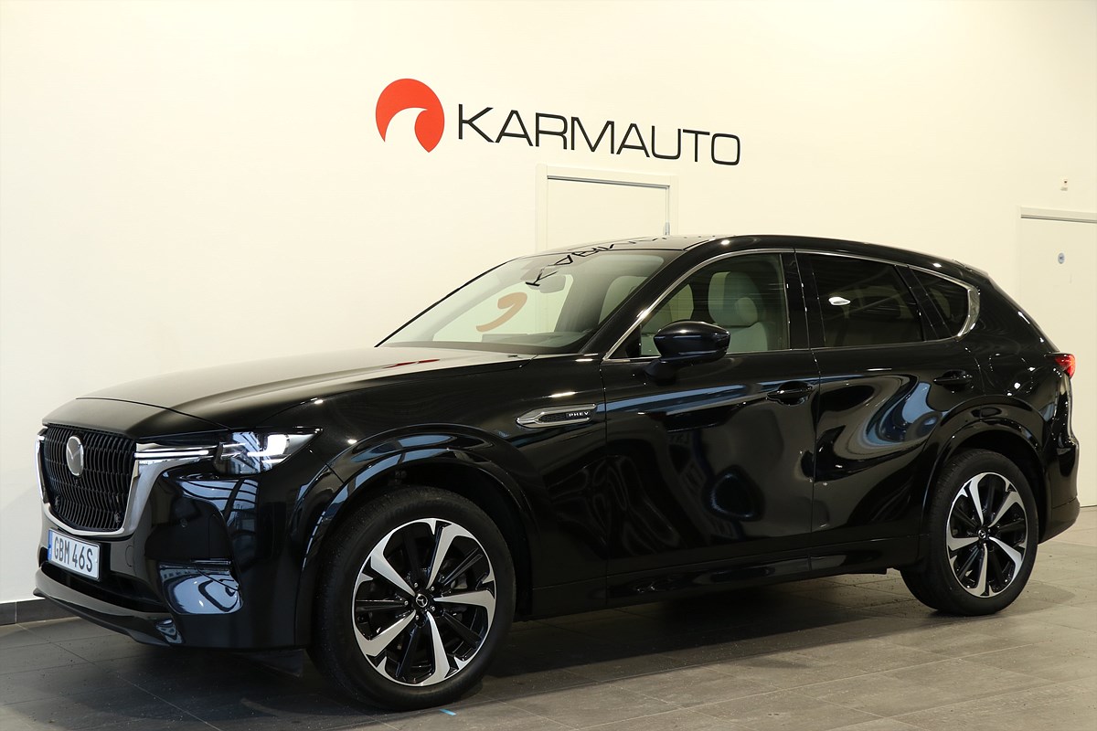 Mazda CX-60 PHEV AWD 327hk Takumi Plus 360 kam HUD Pano Navi