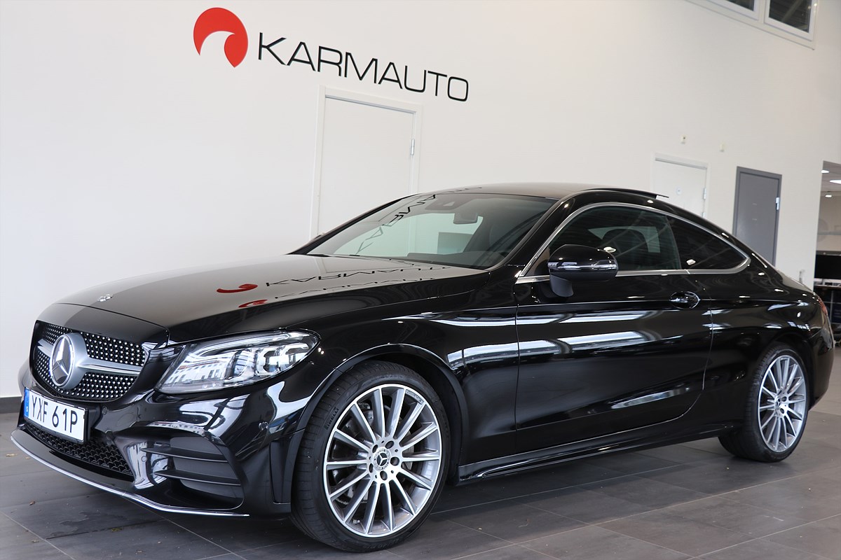 Mercedes-Benz C 220 d AMG Line 4M Coupé 194hk | Pano | Burmester