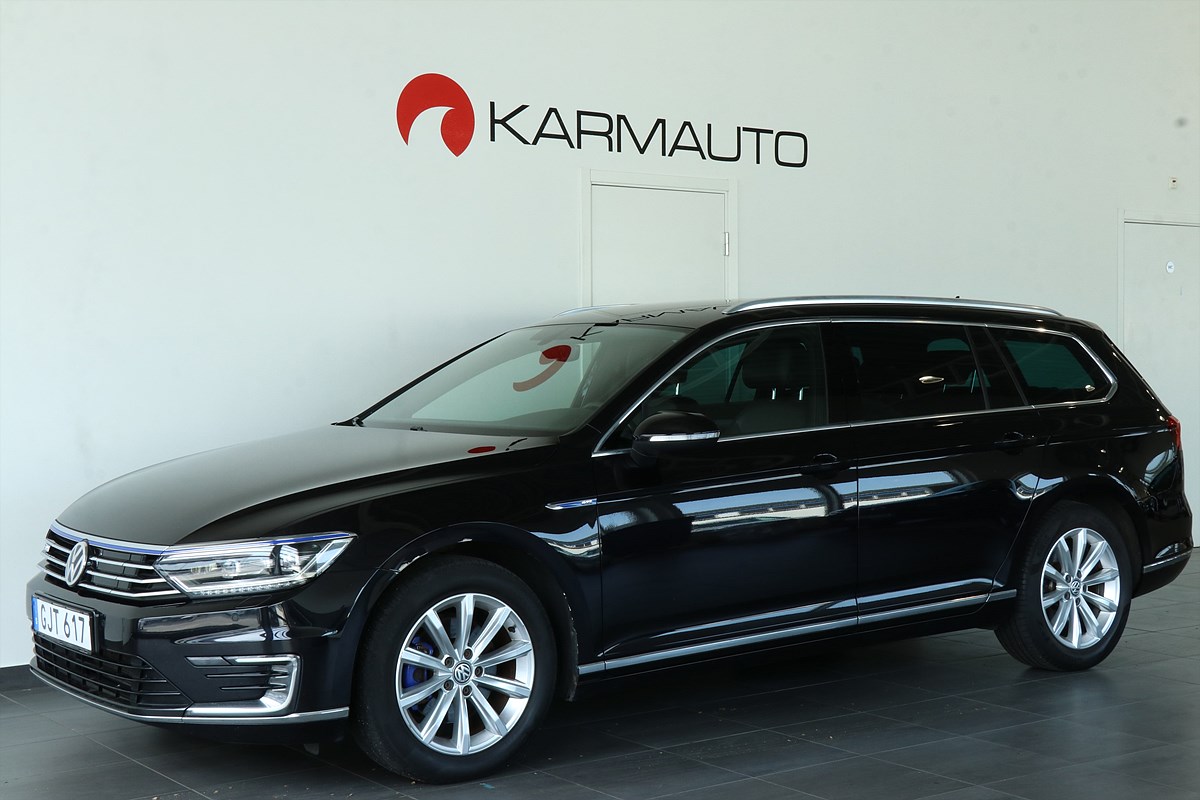Volkswagen Passat GTE Plug-in hybrid Drag Kamera Värm